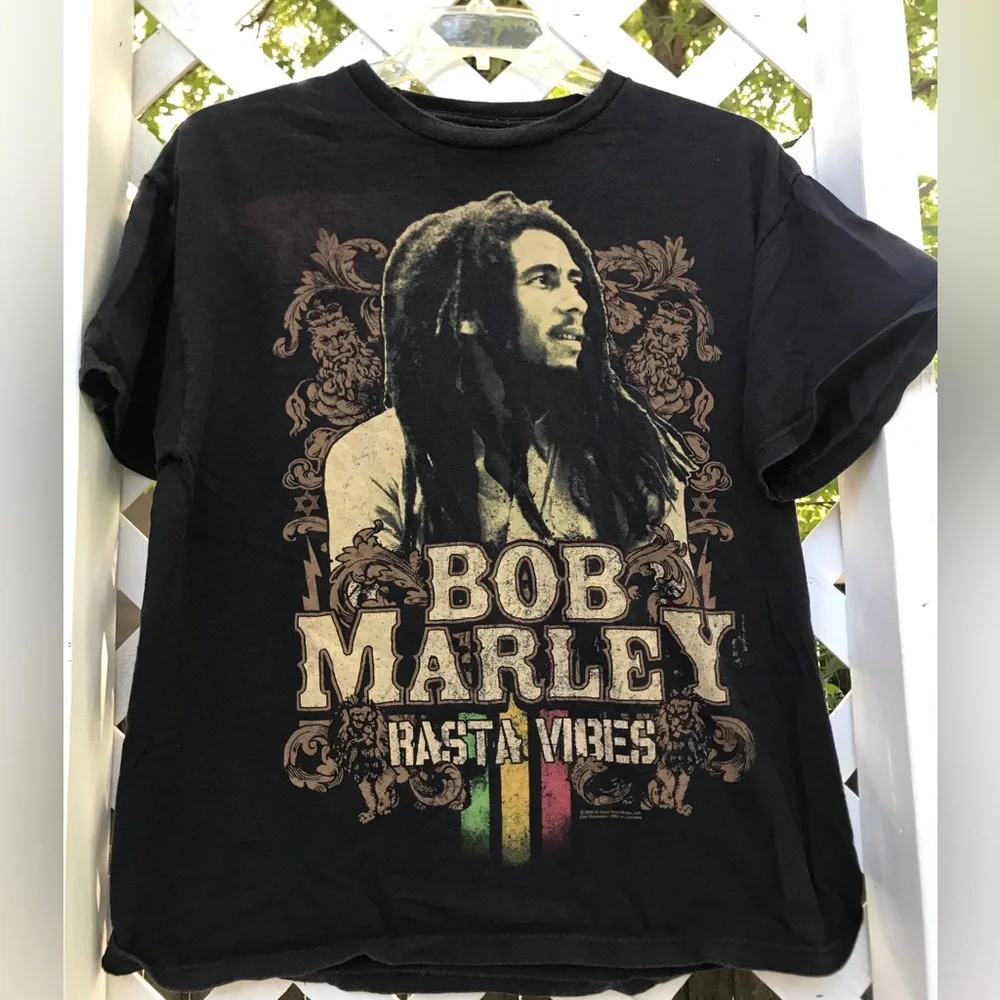 Y2K Bob Marley Zion Tee - Picture 7 of 9